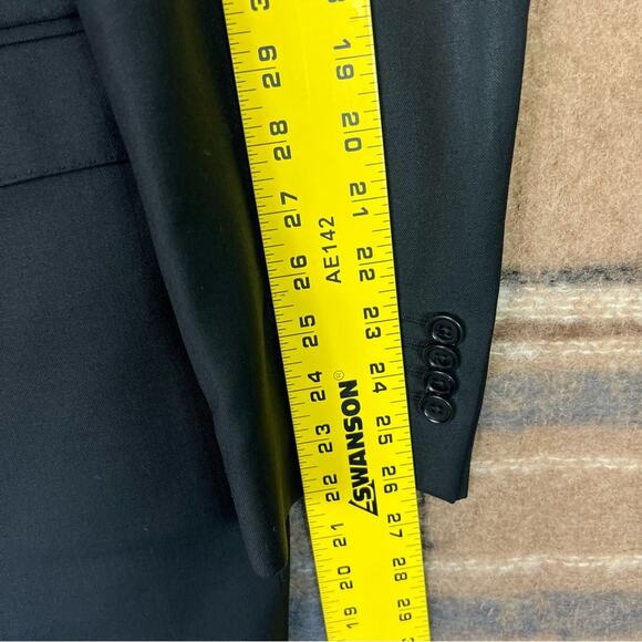 GIANNI Bernardi Zignone Sport Coat Blazer Mens 42L 100%Wool Made In Italy - Picture 11 of 16